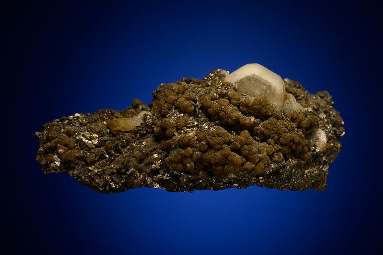 APATITE with SIDERITE and PYRITE